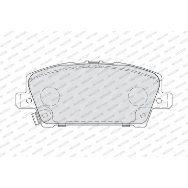 FDB1859 Bremsbelagsatz, Scheibenbremse PREMIER ECO FRICTION