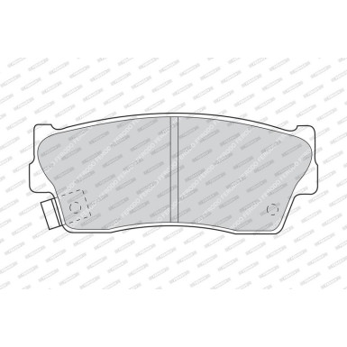 Ferodo Bremsbelagsatz, Scheibenbremse PREMIER ECO FRICTION FDB712