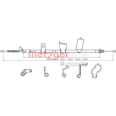 17.0327 Seilzug, Feststellbremse