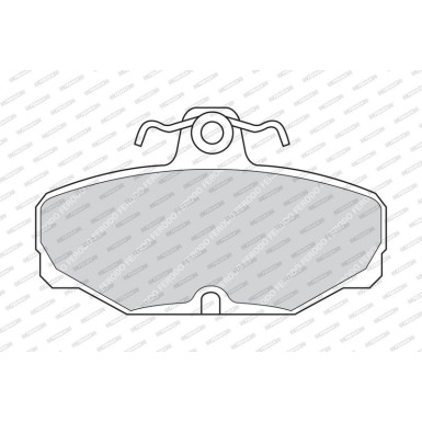 Ferodo Bremsbelagsatz, Scheibenbremse PREMIER ECO FRICTION FDB398