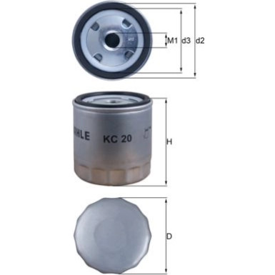 KC 20 Kraftstofffilter KC 20 Kraftstofffilter