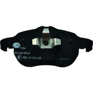 Hella | Bremsbelagsatz, Scheibenbremse | 8DB 355 009-311