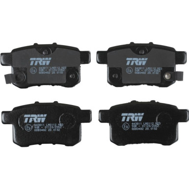 GDB3482 Bremsbelagsatz, Scheibenbremse COTEC GDB3482 Bremsbelagsatz, Scheibenbremse COTEC