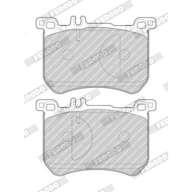 Ferodo | Bremsbelagsatz, Scheibenbremse | FDB5012 Ferodo | Bremsbelagsatz, Scheibenbremse | FDB5012