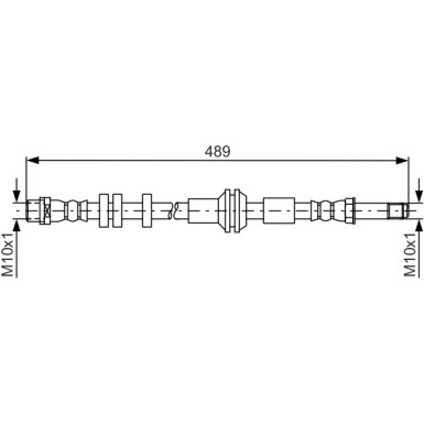 BOSCH | Bremsschlauch | 1 987 481 691