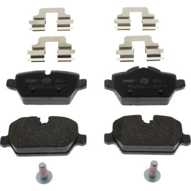 Ferodo Bremsbelagsatz, Scheibenbremse PREMIER ECO FRICTION FDB1806