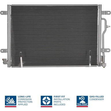 Nissens | Kondensator, Klimaanlage | 94665