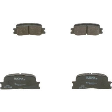 0 986 494 359 Bremsbelagsatz, Scheibenbremse