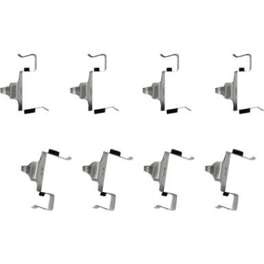 BOSCH | Zubehörsatz, Scheibenbremsbelag | 1 987 474 695