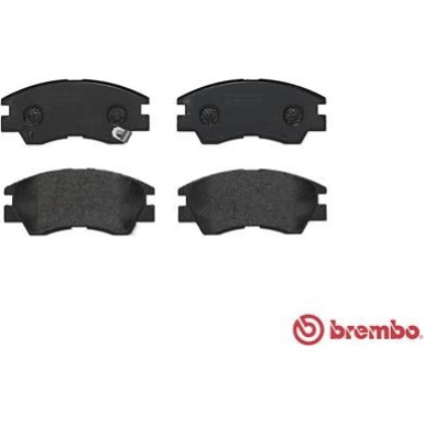 Brembo | Bremsbelagsatz, Scheibenbremse | P 54 008