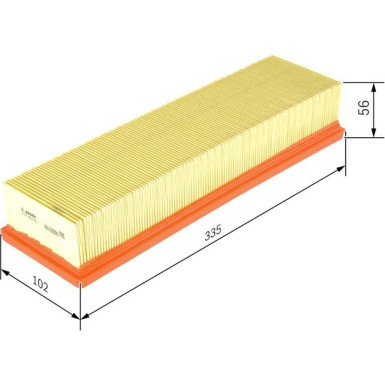 BOSCH 1 457 433 159 Luftfilter BOSCH 1 457 433 159 Luftfilter