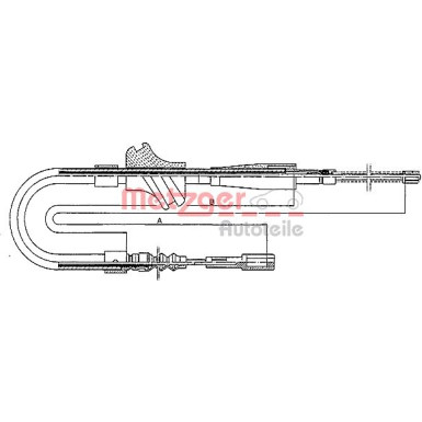10.409 Seilzug, Feststellbremse 10.409 Seilzug, Feststellbremse