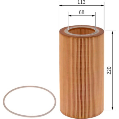 BOSCH F 026 407 047 Ölfilter