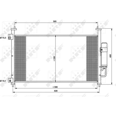 35763 Kondensator, Klimaanlage EASY FIT