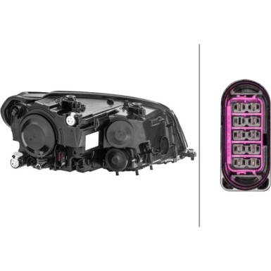 Hella 2 x HELLA Hauptscheinwerfer 1EA 012 286-051