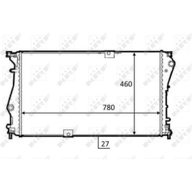 58498 Kühler, Motorkühlung
