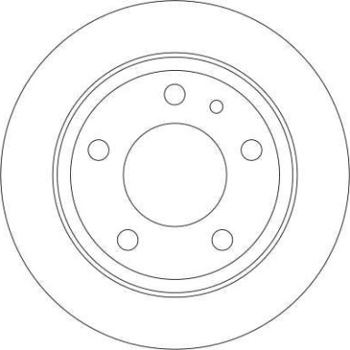 TRW | Bremsscheibe | DF4333