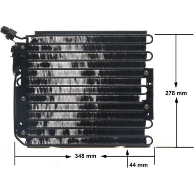 AC 316 000S Kondensator, Klimaanlage BEHR AC 316 000S Kondensator, Klimaanlage BEHR