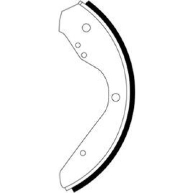 91012400 Bremsbackensatz 91012400 Bremsbackensatz