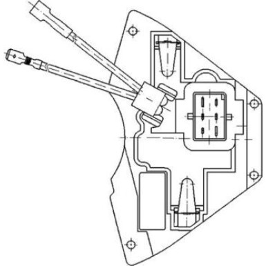 Mahle | Regler, Innenraumgebläse | ABR 31 000P