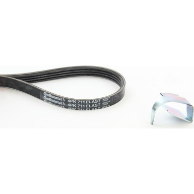 ContiTech | Keilrippenriemensatz | 4PK711 ELAST T1 ContiTech | Keilrippenriemensatz | 4PK711 ELAST T1