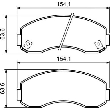 0 986 494 314 Bremsbelagsatz, Scheibenbremse 0 986 494 314 Bremsbelagsatz, Scheibenbremse