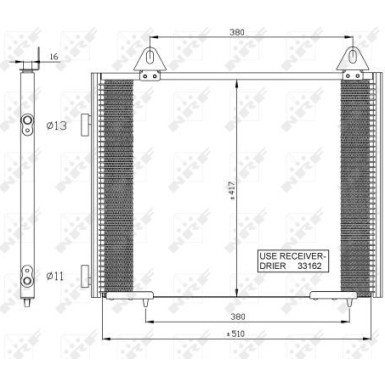 35351 Kondensator, Klimaanlage