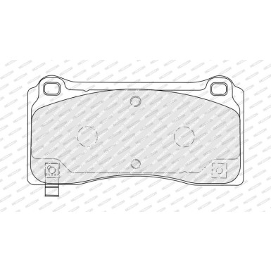 FDB5259 Bremsbelagsatz, Scheibenbremse PREMIER ECO FRICTION