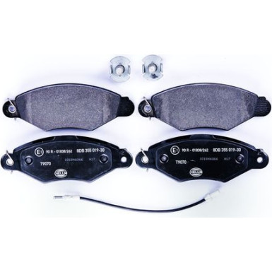 8DB 355 019-301 Bremsbelagsatz, Scheibenbremse