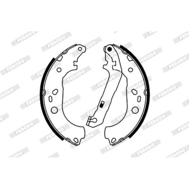 Ferodo | Bremsbackensatz | FSB687 Ferodo | Bremsbackensatz | FSB687