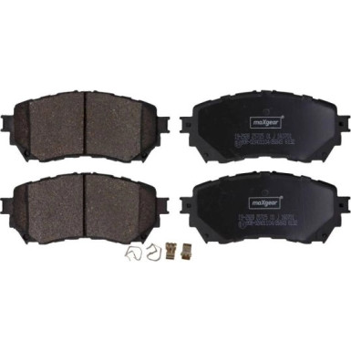 Maxgear | Bremsbelagsatz, Scheibenbremse | 19-2928