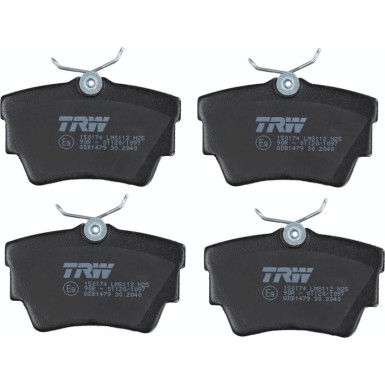 TRW Bremsbelagsatz, Scheibenbremse COTEC GDB1479