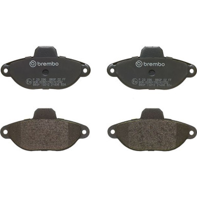 Brembo Bremsbelagsatz, Scheibenbremse PRIME LINE P 23 096