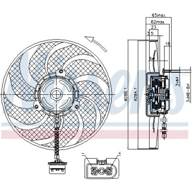 85541 Lüfter, Motorkühlung