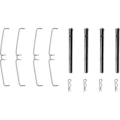 BOSCH | Zubehörsatz, Scheibenbremsbelag | 1 987 474 092