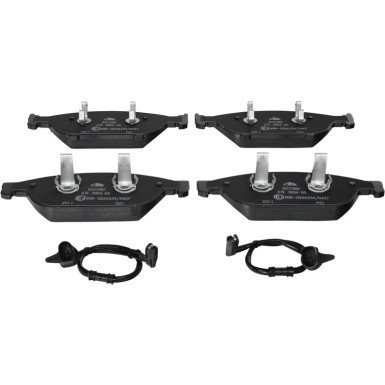 ATE | Bremsensatz, Scheibenbremse | 24.0134-0103.1 + 13.0460-7280.2