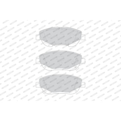 FDB4824 Bremsbelagsatz, Scheibenbremse PREMIER