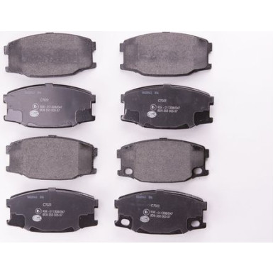 Hella | Bremsbelagsatz, Scheibenbremse | 8DB 355 005-571