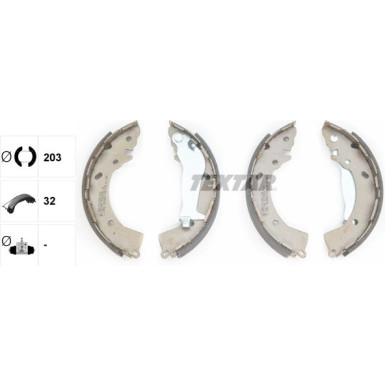 91072600 Bremsbackensatz