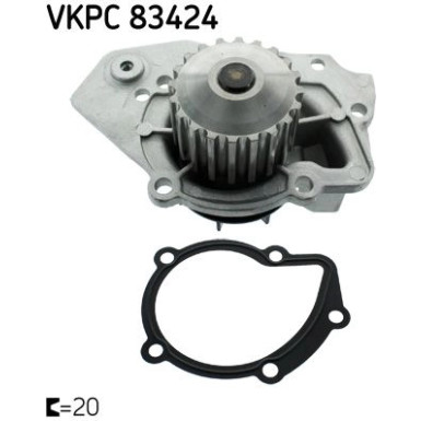SKF | Wasserpumpe | VKPC 83424