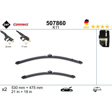507860 Wischblatt CONNECT MADE IN GERMANY