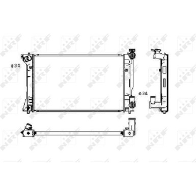 53394 Kühler, Motorkühlung