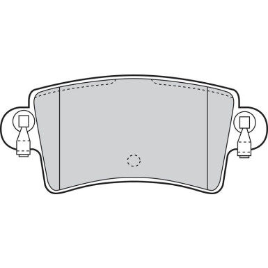 Valeo | Bremsbelagsatz, Scheibenbremse | 302034