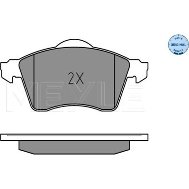 Meyle Bremsbelagsatz, Scheibenbremse MEYLE-ORIGINAL: True to OE 025 218 8319