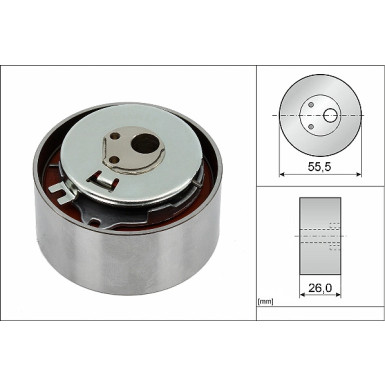 531 0778 10 Spannrolle, Zahnriemen 531 0778 10 Spannrolle, Zahnriemen