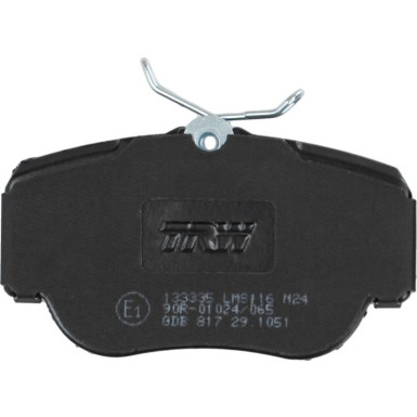 GDB817 Bremsbelagsatz, Scheibenbremse COTEC