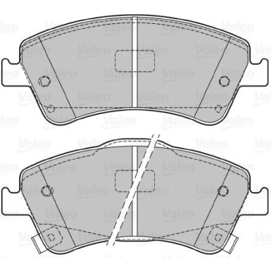 601058 Bremsbelagsatz, Scheibenbremse