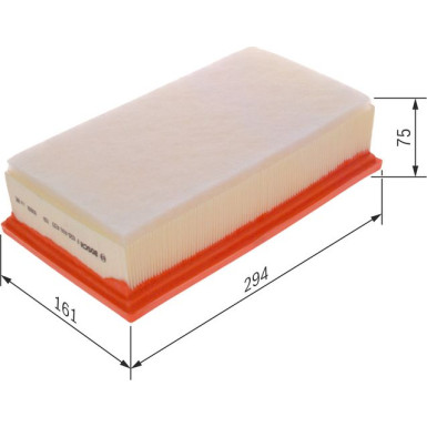 BOSCH F 026 400 433 Luftfilter