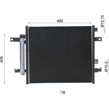 Mahle | Kondensator, Klimaanlage | AC 1073 000S