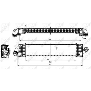 30870 Ladeluftkühler 30870 Ladeluftkühler